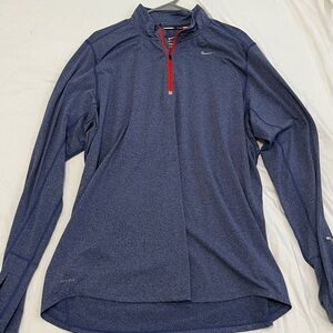 Nike Heathered Blue Dri-FIT Jacket